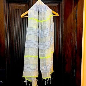 Loft The Long Scarf White NEW